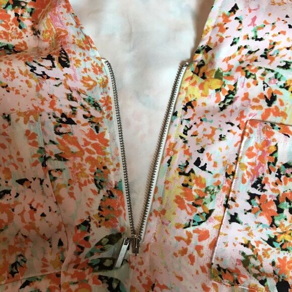 Women's APT 9 XXL Floral Dress Sleeveless V Neck  Elastic Waist Pockets - Picture 14 of 15